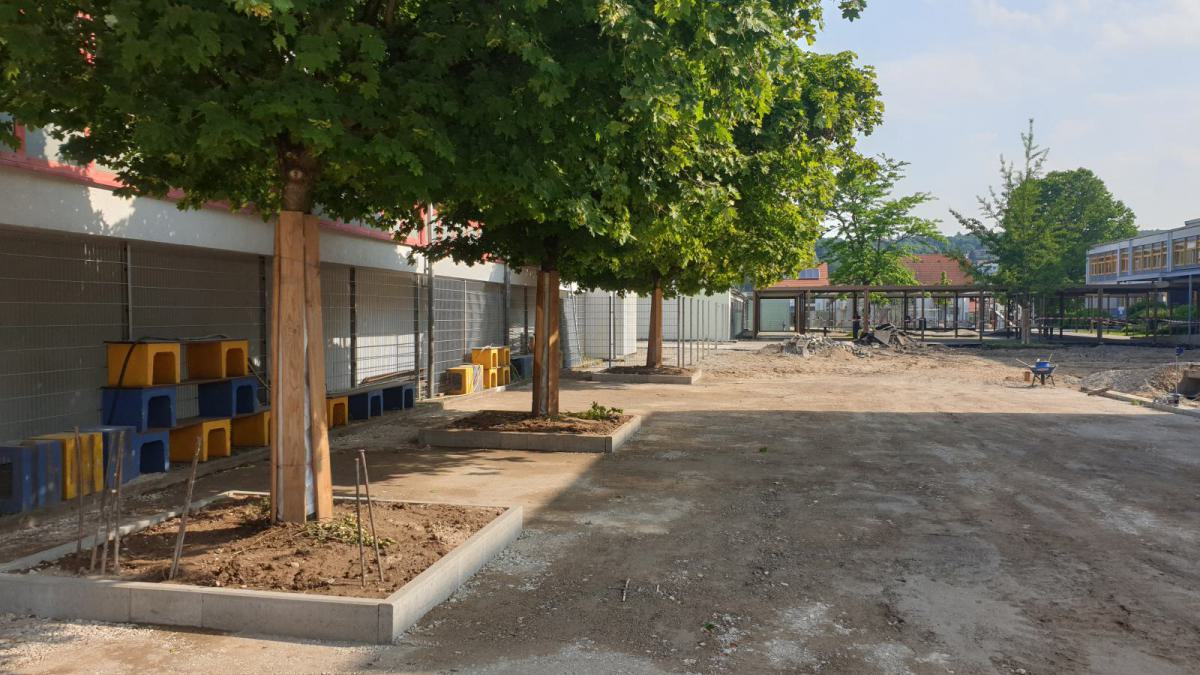 Merkurschule - Gaggenau (Mensa Außenanlage)